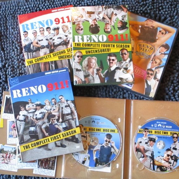 Reno 911 TV Series Fan Pack. Seasons 1, 2, 4 & The Miami Movie Unrated. - Picture 5 of 8